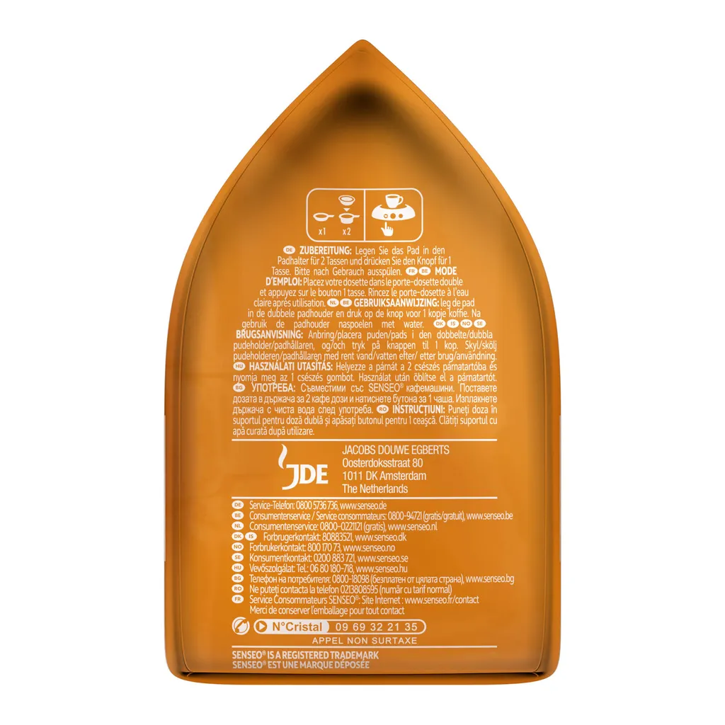 Jacobs SENSEO Typ Cappuccino Caramel Pads 10er Pack 10 X 8 Getränke 6 Jacobs SENSEO Typ Cappuccino Caramel Pads 10er Pack 10 X 8 Getränke – Bild 6