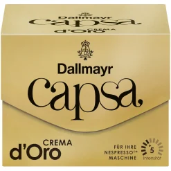 Dallmayr Capsa Crema D'Oro | 10 Nespresso® Komp. Kapseln