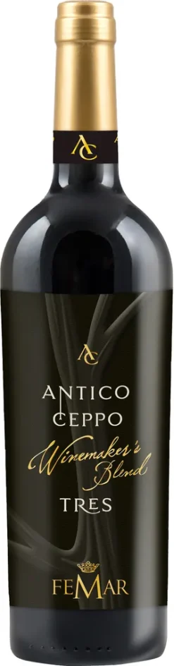 Tres Rosso Lazio IGP Antico Ceppo Poggio Le Volpi Latium Rotwein Trocken
