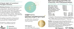 Cosphera Mönchspfeffer Hochdosiert (120 Kapseln) 11 Cosphera Mönchspfeffer Hochdosiert (120 Kapseln) -Essen Verkäufe 6fb404798de4fca23f2cbb52a971e101