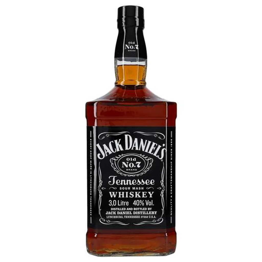 Jack Daniels Old No.7 Tennessee Whiskey Magnumflasche 3000ml 8 Jack Daniels Old No.7 Tennessee Whiskey Magnumflasche 3000ml – Bild 8