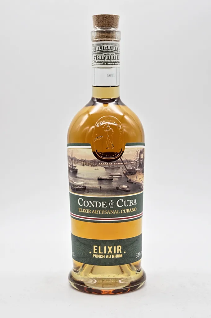 Conde De Cuba Elixir Punch Au Rhum 0,7l, Alc. 32 Vol.-%, Rum Cuba 2 Conde De Cuba Elixir Punch Au Rhum 0,7l, Alc. 32 Vol.-%, Rum Cuba – Bild 2