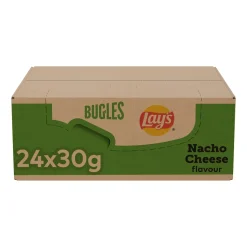 PEPSICO Lay's Bugles Nacho-Käse-Chips 24 Beutel X 30 Gramm -Essen Verkäufe 724b26a2899597ac86326390558c5a7e