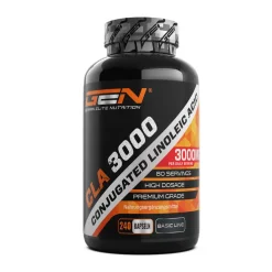 GEN® CLA - 180 Kapseln Mit Jeweils 1000 Mg - Einführungspreis - Hochdosiert Mit 3000 Mg Pro Tagesportion - Labor - Konjugierte Linolsäure Fettsäure - - German Elite Nutrition