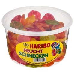 Haribo Frucht Schnecken Fruchtgummi Ohne Gelatine 150 Stück -Essen Verkäufe 73a780037dd57059f21f0b9dc8c255bc