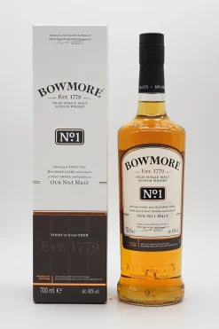 Bowmore No. 1 Islay Single Malt Scotch Whisky In Geschenkpackung | 40 % Vol | 0,7 L -Essen Verkäufe 7425884971262c3c9e39ecbfd9e95fac