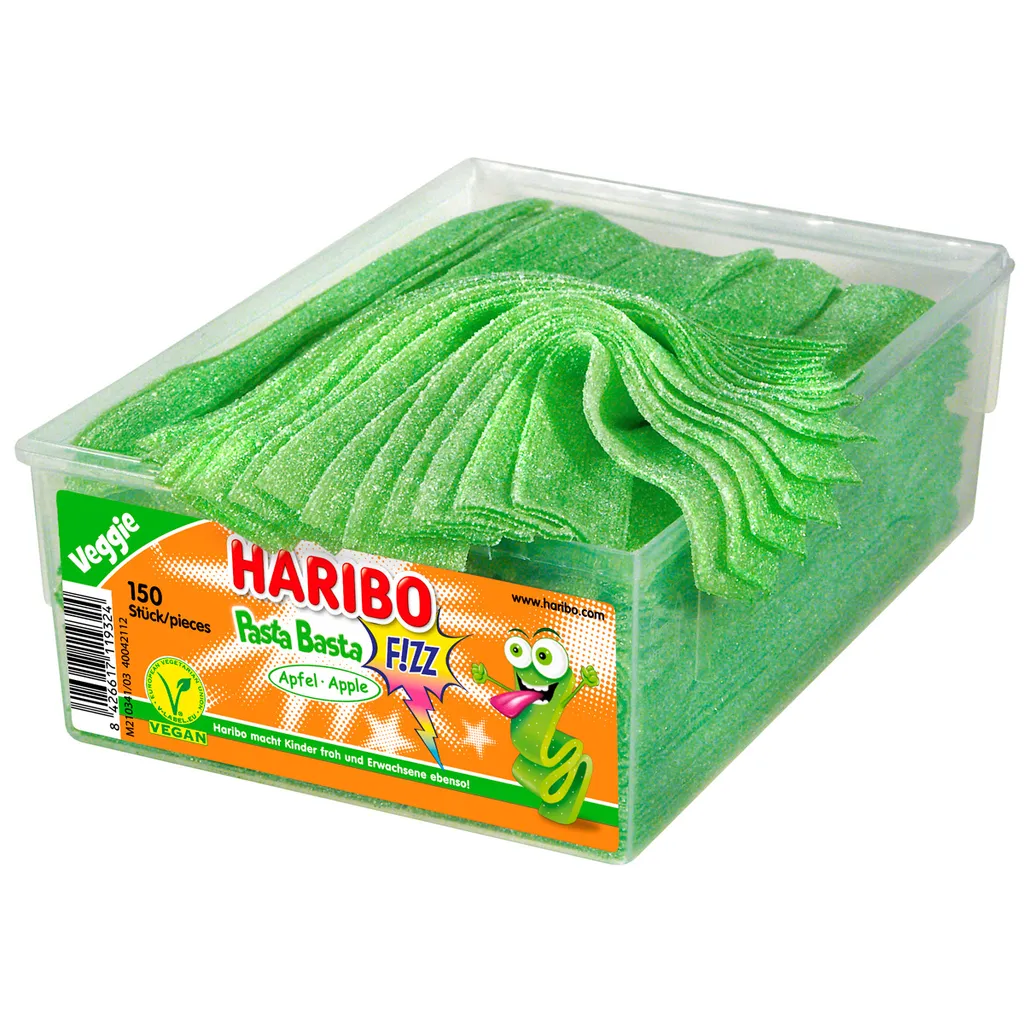 Haribo Pasta Basta Apfel Sour Mit Saurem Fruchtgeschmack Veggie 1125g 1 Haribo Pasta Basta Apfel Sour Mit Saurem Fruchtgeschmack Veggie 1125g