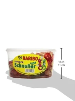Haribo Kinder Schnuller Mit Fruchtgeschmack 5fach Sortiert 1200g 20 Haribo Kinder Schnuller Mit Fruchtgeschmack 5fach Sortiert 1200g -Essen Verkäufe 7754ada7c2fca7a12f6cd7f3e38b0b8e