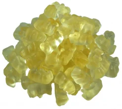 Haribo Goldbären Ananas (1kg Beutel Gummibärchen Weiß) Sortenrein