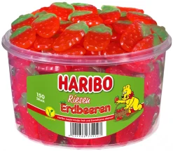 HARIBO Riesen Erdberen Dose Mit 150 Stück