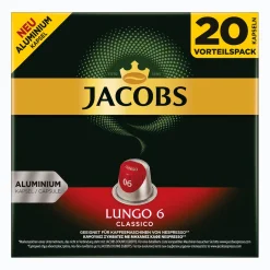 JACOBSLungo 6 Classico 200 Nespresso®* Kompatible Kaffeekapseln