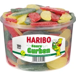 Haribo Saure Gurken Fruchtgummi Weingummi Veggie 150 Stück 1350g 28 Haribo Saure Gurken Fruchtgummi Weingummi Veggie 150 Stück 1350g -Essen Verkäufe 7eef17d752353930425a18be31064731