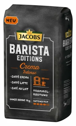 JACOBS Kaffeebohnen Barista Editions Crema Intense 2 X 1kg Ganze Kaffee Bohnen -Essen Verkäufe 821989862b942d4dba7a28d5f470b9c0 2