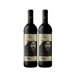 Mixcompany Snoop Dogg 2er Set Cali Red Rotwein 2x 0,75L (13% Vol) 19 Crimes Kalifornien Rotwein Von Snoop Dogg- [Enthält Sulfite]