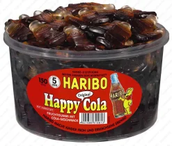 Haribo Fruchtgummi - Happy Cola, 150 Stück -Essen Verkäufe 82830947e99e5ce12223956d34ab5a63