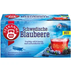 Teekanne Schwedische Blaubeere Fruchtig Süßer Früchtetee 45g
