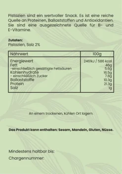 Sweet Organic Pistazien, Geröstet Und Gesalzen 500g | Ungeschält | Zip-Beutel 4 Sweet Organic Pistazien, Geröstet Und Gesalzen 500g | Ungeschält | Zip-Beutel -Essen Verkäufe 8332b9018632fac0c10505a0896359b6