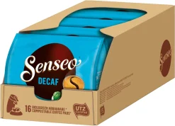SENSEO Pads Decaf Entkoffeiniert Senseopads UTZ 80 Getränke Pads