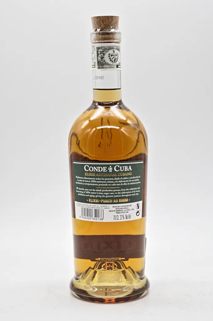 Conde De Cuba Elixir Punch Au Rhum 0,7l, Alc. 32 Vol.-%, Rum Cuba 3 Conde De Cuba Elixir Punch Au Rhum 0,7l, Alc. 32 Vol.-%, Rum Cuba – Bild 3