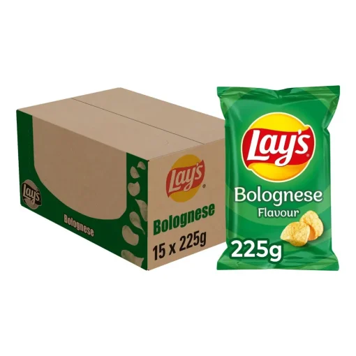PEPSICO Lay's Bolognese-Chips 15 Beutel X 225 Gramm -Essen Verkäufe 8410a915c3ff877b0cf9171d6899a231