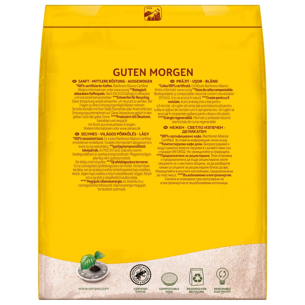SENSEO Pads Guten Morgen XL 5 X 20 Getränke Vorteilspack 3 SENSEO Pads Guten Morgen XL 5 X 20 Getränke Vorteilspack – Bild 3