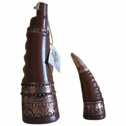 Suliko Georgischer Rotwein Im Tongefäß Mit Trinkhorn 0,75L Saperavi Cabernet Sauvignon