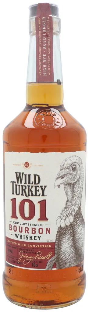 Wild Turkey Brennerei Wild Turkey 101 Kentucky Straight Bourbon Whiskey | 50,5 % Vol | 0,7 L 7 Wild Turkey Brennerei Wild Turkey 101 Kentucky Straight Bourbon Whiskey | 50,5 % Vol | 0,7 L – Bild 7