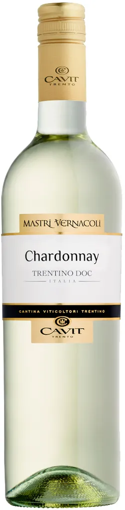 Chardonnay Trentino DOC Mastri Vernacoli Cavit Trentin Weißwein Trocken 1 Chardonnay Trentino DOC Mastri Vernacoli Cavit Trentin Weißwein Trocken