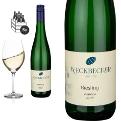 Sonstige 6er Karton 2019 Riesling Süß Moselkerner Rosenberg Weckbecker - Weißwein