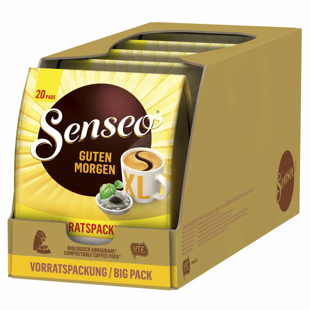 SENSEO Pads Guten Morgen XL 5 X 20 Getränke Vorteilspack 6 SENSEO Pads Guten Morgen XL 5 X 20 Getränke Vorteilspack – Bild 6