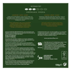 Jacobs Kaffeekapseln Krönung Crema, 20 Nespresso®* Kompatible Kapseln, 1 X 20 Getränke -Essen Verkäufe 88803a0d85c94477b5ab424d06a22687