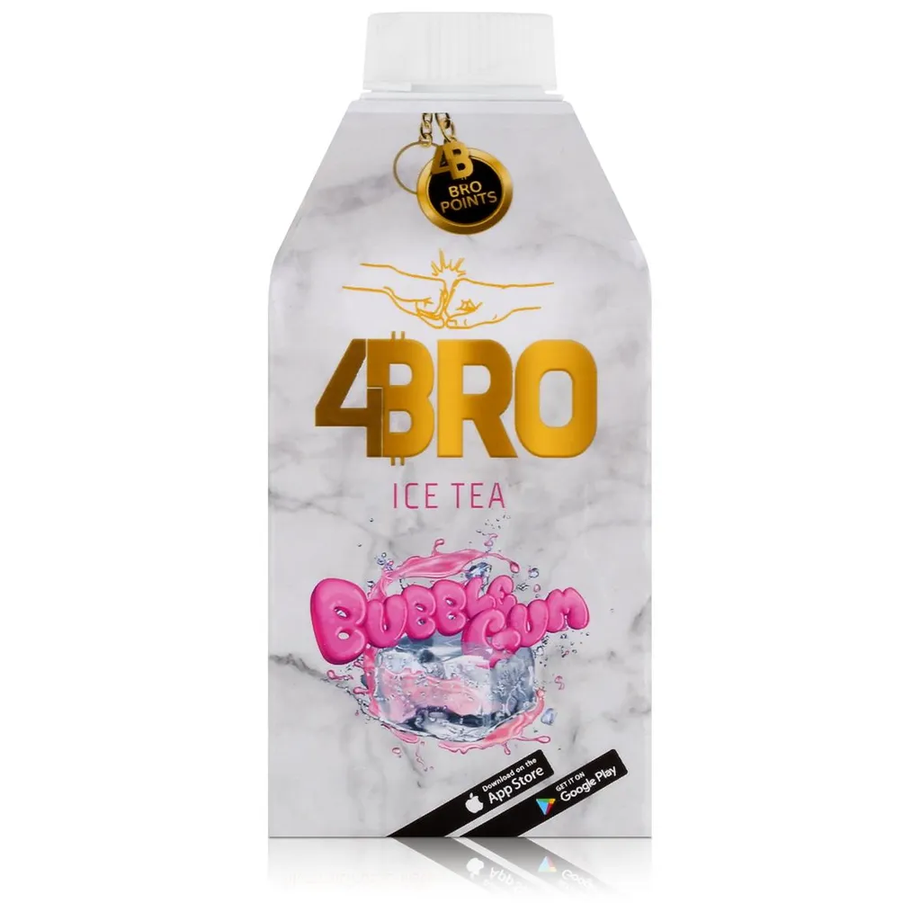 Ethno IQ GmbH 4BRO Ice Tea Eistee Bubble Gum 500ml - Erfrischungsgetränk (1er Pack) 1 Ethno IQ GmbH 4BRO Ice Tea Eistee Bubble Gum 500ml - Erfrischungsgetränk (1er Pack)
