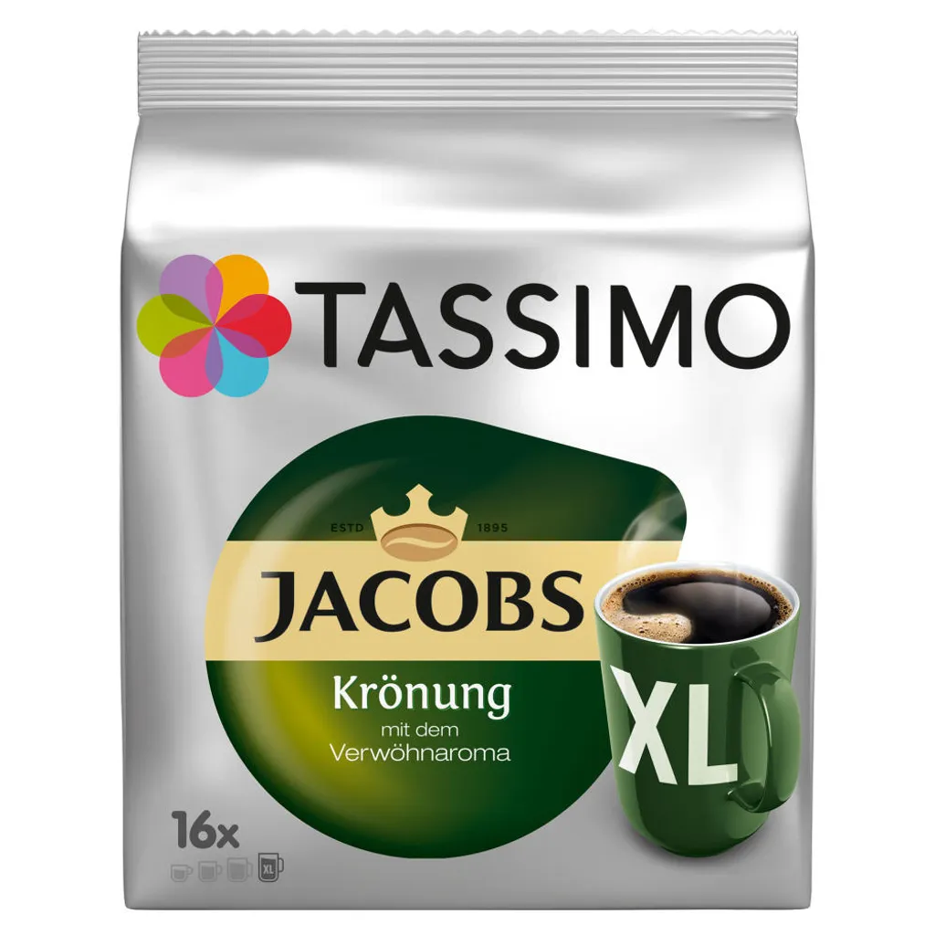 TASSIMO Jacobs Krönung XL 5er Pack Kaffee T Discs Kaffee Kapseln 5 X 16 Getränke 6 TASSIMO Jacobs Krönung XL 5er Pack Kaffee T Discs Kaffee Kapseln 5 X 16 Getränke – Bild 6