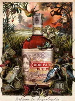 Don Papa Small Batch Rum 7 Jahre | 40 % Vol | 0,7 L -Essen Verkäufe 89e181f90e61e437a28f464b28acd29c