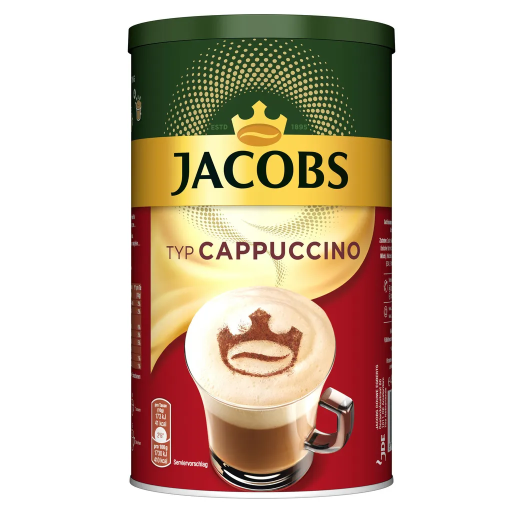 JACOBS Typ Cappuccino 6 X 400 G Dosen Feine Cremigkeit - Viel Schaum 3 JACOBS Typ Cappuccino 6 X 400 G Dosen Feine Cremigkeit - Viel Schaum – Bild 3