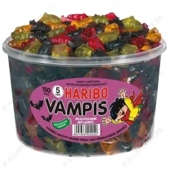 Haribo Vampis Fruchtige Fruchtgummi Fledermäuse Mit Lakritz 1350g -Essen Verkäufe 8a87395dce03e29c97fddaf1a01201d9
