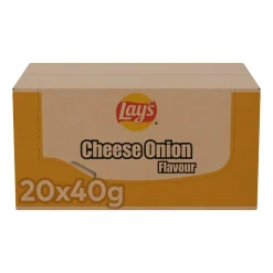 PEPSICO Lay's Käse-Zwiebel-Chips 20 Beutel X 40 Gramm -Essen Verkäufe 8bbb6c02a89c22b610029af0a70c1ff2