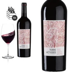 6er Karton 2020 Terre Métissée Von Vinovalie - Rotwein