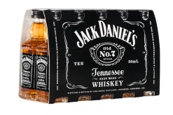 Jack Daniels Jack Daniel's Old No. 7 Tennessee Whiskey | 40 % Vol | 10 X 0,05 L