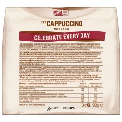 Senseo Cappuccino | 8 Kaffeepads -Essen Verkäufe 8ef18f58c2ff9262b2fbd0256d6e5e94 1