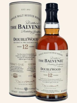 The Balvenie 12 Jahre Old Double Wood Single Malt Scotch Whisky In Geschenkpackung | 40 % Vol | 0,7 L -Essen Verkäufe 8fc9b597719e0b03ec05df0607eb139c