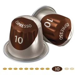 JACOBS Kapseln Espresso Intenso 5 X 40 Nespresso®* Kompatible Kaffeekapseln -Essen Verkäufe 90b86b85a78f8ef401c874404cf9bc9c
