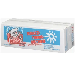 Busemann Bussy Kratzbecher 5 Geschmacksrichtungen Erfrischend Süß 40 X 200ml