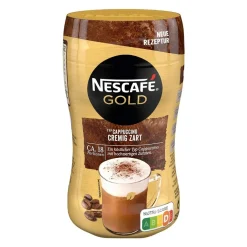 Nescafé® Nescafé Gold Typ Cappuccino Cremig Zart | 250g -Essen Verkäufe 90fa8c6c2fe0daf514a4bc5ee8536fcb