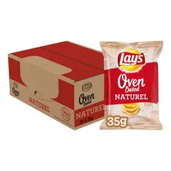 PEPSICO Lay's Ofengebackene Naturchips 20 Beutel X 35 Gramm