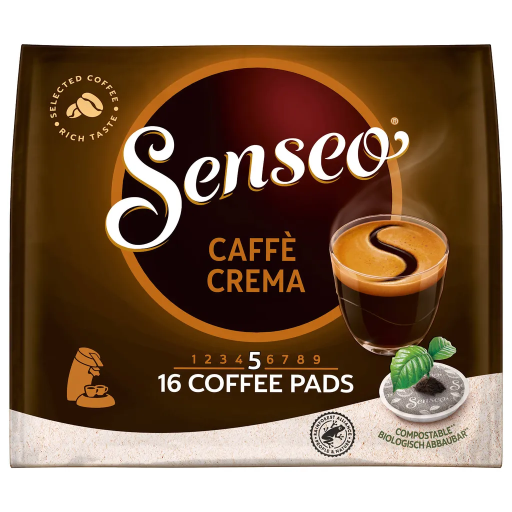 SENSEO Pads Caffè Crema Senseopads 160 Getränke Kaffeepads 2 SENSEO Pads Caffè Crema Senseopads 160 Getränke Kaffeepads – Bild 2