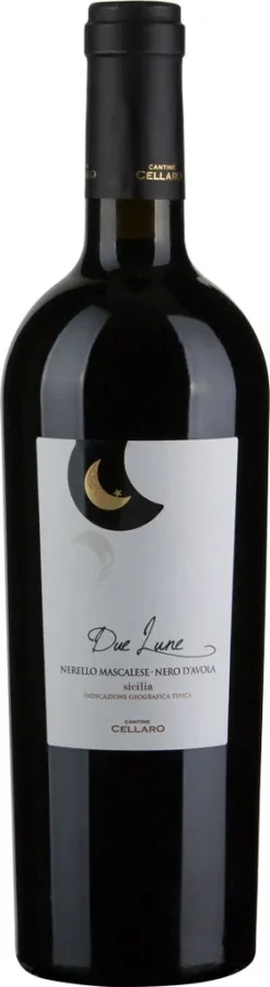Nan Nero D`Avola Nerello Mascalese IGT Due Lune 2018 Cantine Cellaro, Trockener Rotwein Aus Sizilien -Essen Verkäufe 9214f6478916b4f66b42f72037f9e2f2