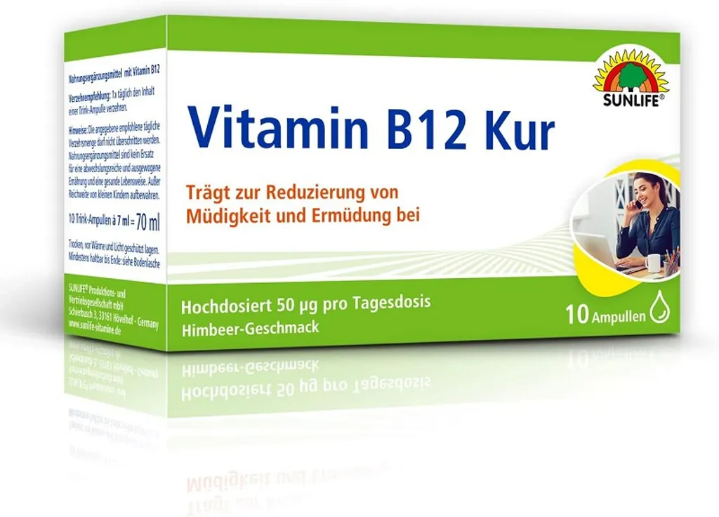 Sunlife Vitamin B12 Kur 10x 7ml 1 Sunlife Vitamin B12 Kur 10x 7ml