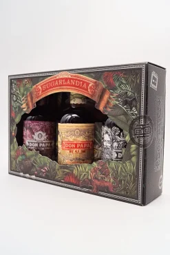 Don Papa Premium 3er Pack Geschenkset Alc. 40%, 43%, 45% Vol 3x0,2L -Essen Verkäufe 9268480a67d0c46eef9f8532b1041d99