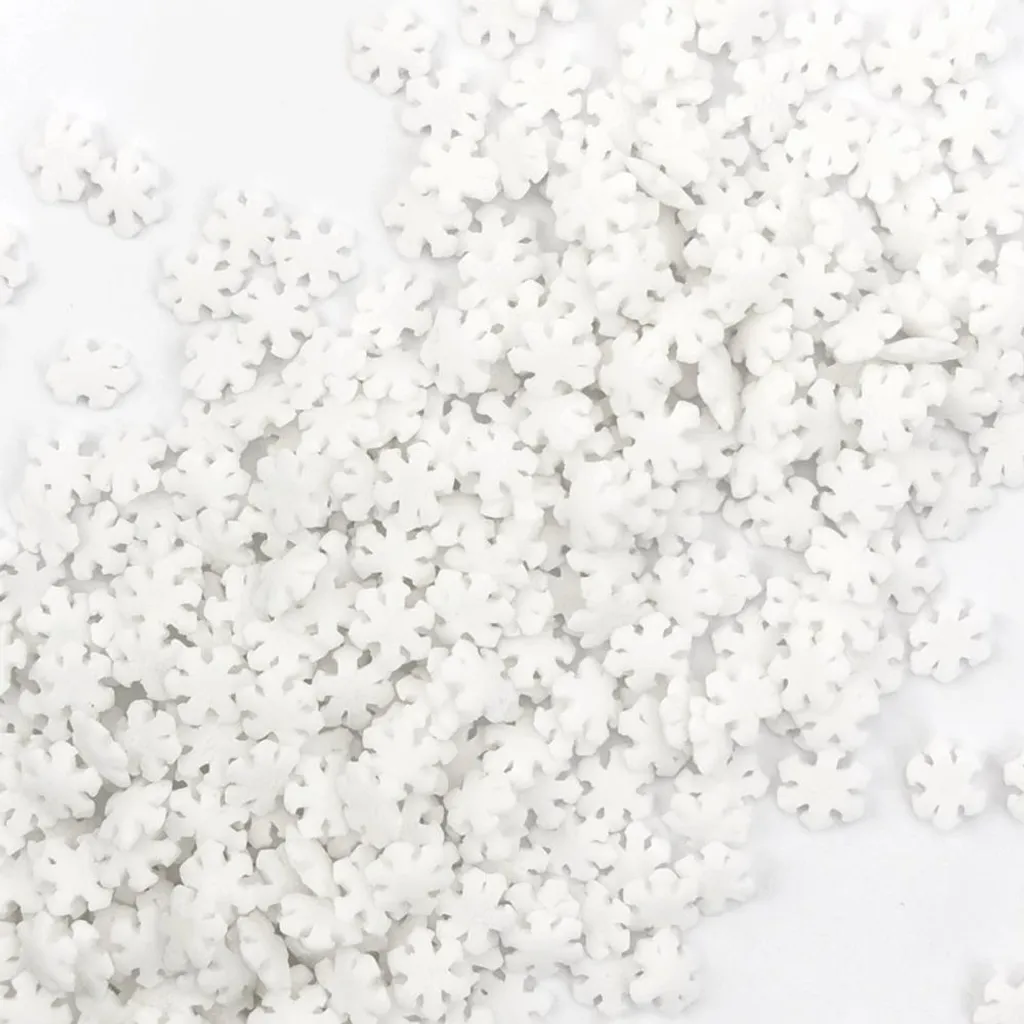 Schneeflöckchen 40g Streuselheld Zuckerstreusel Zum Verzieren Und Dekorieren Von Torten, Kuchen, Gebäck Streusel Streudeko Sprinkles 3 Schneeflöckchen 40g Streuselheld Zuckerstreusel Zum Verzieren Und Dekorieren Von Torten, Kuchen, Gebäck Streusel Streudeko Sprinkles – Bild 3